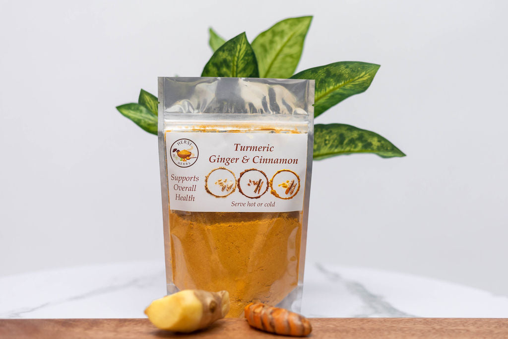 Tumeric Ginger & Cinnamon | Hersi Herbs